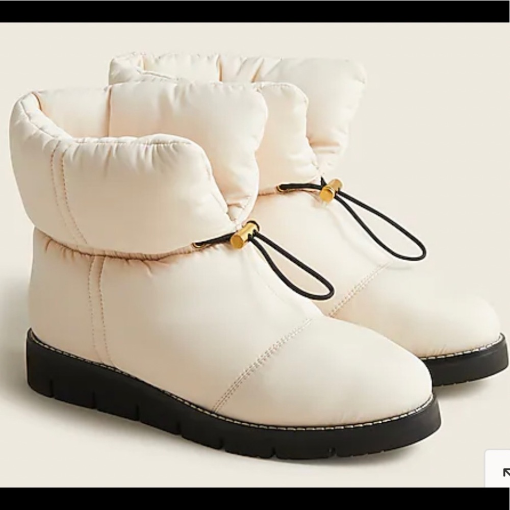 JCrew Elsa Puffer Boot With Primaloft